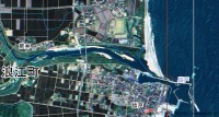 震災前の衛星画像地図_福島県浪江町