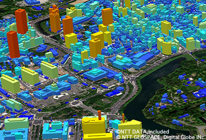 Building 3D data（Tokyo）