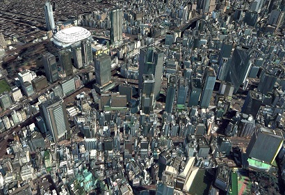 Building 3D data with texture（Tokyo）