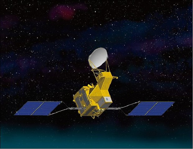 衛星概観図 (image credit: JAXA)