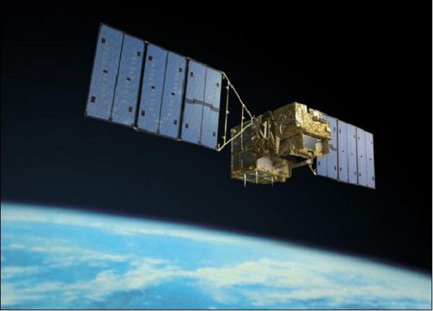 衛星概観図 (image credit: JAXA)