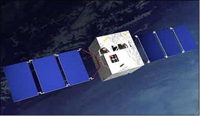 衛星概観図 (image credit: CAST)