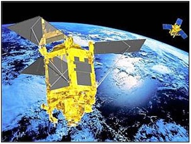 衛星概観図　(image credit: EADS Astrium)