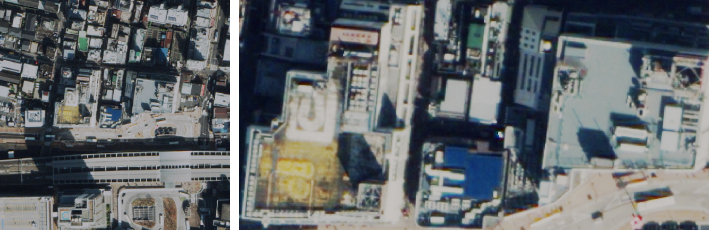 30cm解像度（WorldView-3衛星）