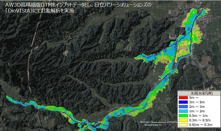 オンライン津波避難訓練システム「リアルハザードビューア」 凸版印刷